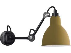 Lampe Gras - 204 Wandlamp Zwart/Yellow Lampe Gras