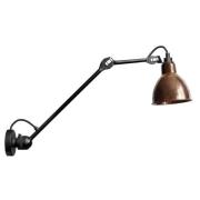 Lampe Gras - 304L40 Wandlamp Zwart/Raw Koper/Wit Lampe Gras