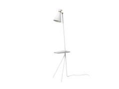 Warm Nordic - Cone Vloerlamp m/Tafel Clear White/Marble