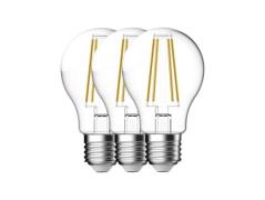 Nordlux - Lichtbronnen Smart 4,7W (600lm) 2200-6500K Clear 3-pack E27