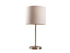 Lindby - Parsa Tafellamp White/Satin Nickel