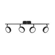 Lindby - Neros 4 Plafondlamp Black