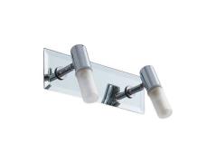 Lindby - Zela 2 Plafondlamp Chrome/White