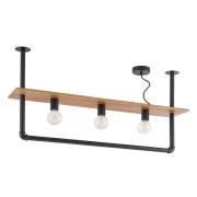 Lindby - Kirista 3 Plafondlamp Wood