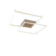 Lucande - Mirac LED Plafondlamp 2700lm Steel