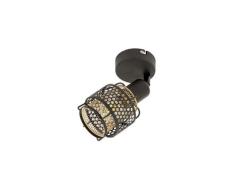 Lindby - Eudoria Plafondlamp Black/Gold