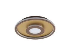 Lindby - Pekela Round LED Plafondlamp Ø43 Rust/Matt Gold