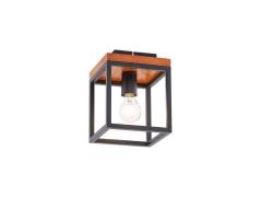 Lindby - Miravi Plafondlamp Wood/Black