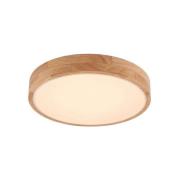 Lindby - Milada Plafondlamp Wood/White