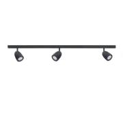 Antidark - Designline Bell Kit 3 Plafondlamp 2m Zwart