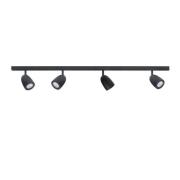 Antidark - Designline Bell Kit 4 Plafondlamp 2m Zwart