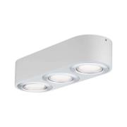 Paulmann - Argun 3 Plafondlamp Wit