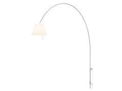 Luceplan - Lady Costanza Wandlamp met Dimmer Wit/Aluminium