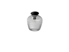 &Tradition - Blown SW5 Plafondlamp Silver Lustre & Black