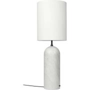 GUBI - Gravity XL High Vloerlamp White Marble/White