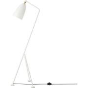 GUBI - Gräshoppa Vloerlamp Glossy Alabaster White