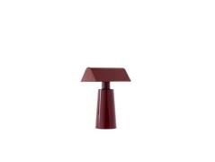 &Tradition - Caret MF1 Portable Tafellamp Dark Burgundy