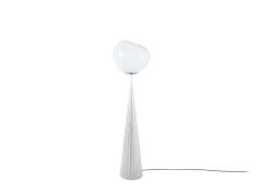 Tom Dixon - Melt Cone Fat Vloerlamp Opal/Silver