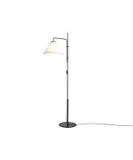 Marset - Funiculi Fabric Vloerlamp Zwart-Wit