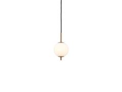 UMAGE - Audrey 1 Hanglamp Plated Brass/White Opal