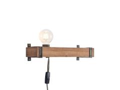 Lindby - Sverina Wandlamp Brown/Black