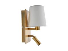 Lindby - Aiden Wandlamp Brass/White