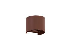 Lindby - Nivar Round LED Buiten Wandlamp Rust Brown