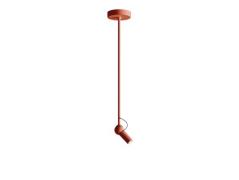 KDLN - Bird Wand/Plafondlamp w/2 Rod H3,5+H20,5 Brick Red KDLN