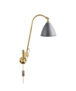 GUBI - Bestlite Bl6 Wandlamp Ø16 Geelkoper/Gray