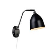 Markslöjd - Fredrikshamn Wandlamp Black