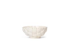 ferm LIVING - Plait Bowl Ø24 Off-White