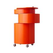 Verpan - Barboy High Gloss Side Table Orange