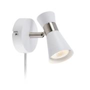 Markslöjd - Folie Wandlamp Wit/Nickel