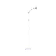 Lindby - Maori LED Vloerlamp Wit