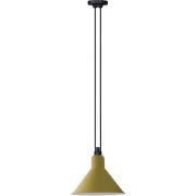 Lampe Gras - 322 L Hanglamp Kegelvormig Geel Lampe Gras