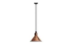 Lampe Gras - 322 L Hanglamp Kegelvormig Gebroken/Koper/Wit Lampe Gras