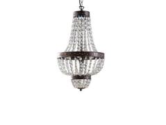 Lindby - Jorve Kroonluchter Crystal/Antique