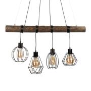 Envostar - Various 4 Hanglamp Dark Pine Wood