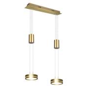 Lindby - Eilika 2 Hanglamp Brass