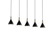 Lindby - Arina Hanglamp Black/Wood