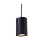 Terence Woodgate - Solid Hanglamp Cilinder Black Stained Oak