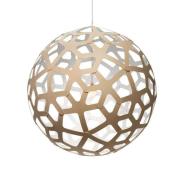 David Trubridge ltd -  Hanglamp Ø100 Wit 1 Kant