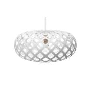 David Trubridge ltd - Kina Hanglamp Ø60 Wit 2 Kanten