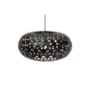 David Trubridge ltd - Snowflake Hanglamp Ø100 Zwart 2 Kanten