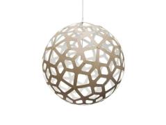 David Trubridge ltd -  Hanglamp Ø120 Wit 1 Kant