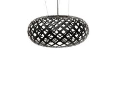 David Trubridge ltd - Kina Hanglamp Ø140 Zwart 2 Kanten