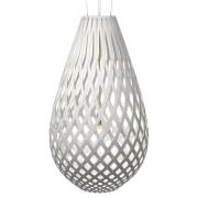 David Trubridge ltd - Koura Hanglamp H160 Wit 2 Kanten