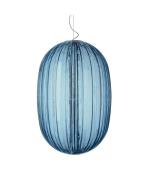 Foscarini - Plass Medium Hanglamp Licht Blauw 10m