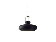 &Tradition - Copenhagen SC8 Hanglamp Matt Black/Bronzed Brass