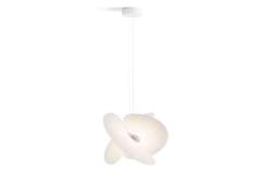 Luceplan - Levante Hanglamp Small Matt White/White